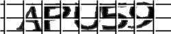 Darstellung des Captcha-Codes.
